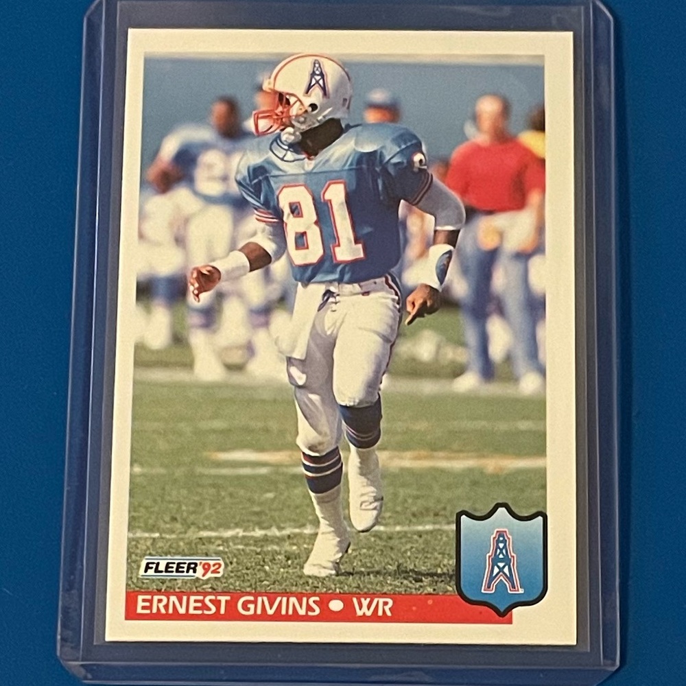 Ernest Givins #146 1992 Fleer Football Trading Card